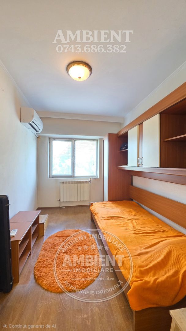 Apartament cu 4 camere, mobilat și utilat, VASLUI - zona ULTRACENTRAL; - Poză 15