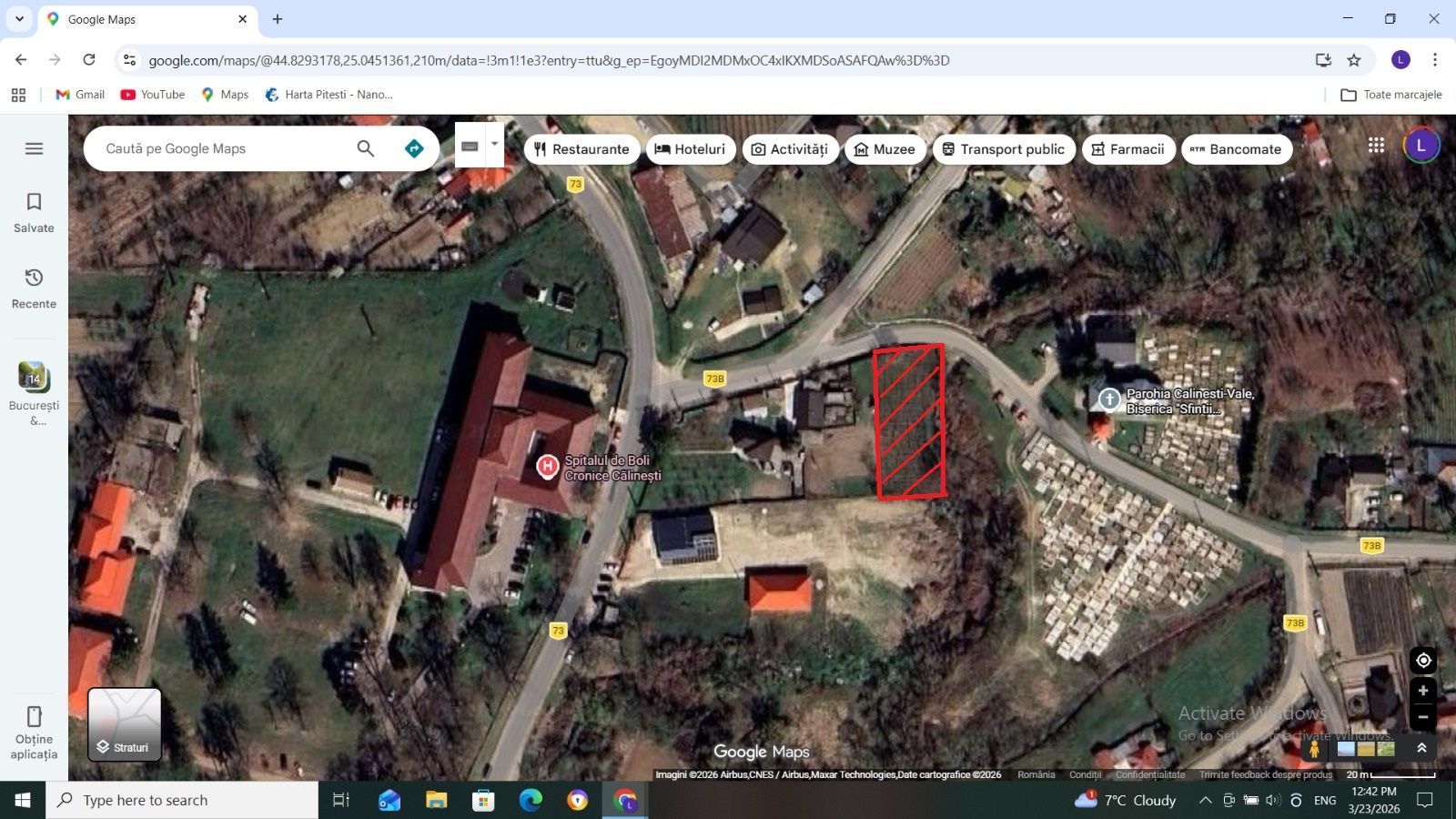 Teren intravilan 690 mp, utilități, lângă Spital Călinești - Poză 7