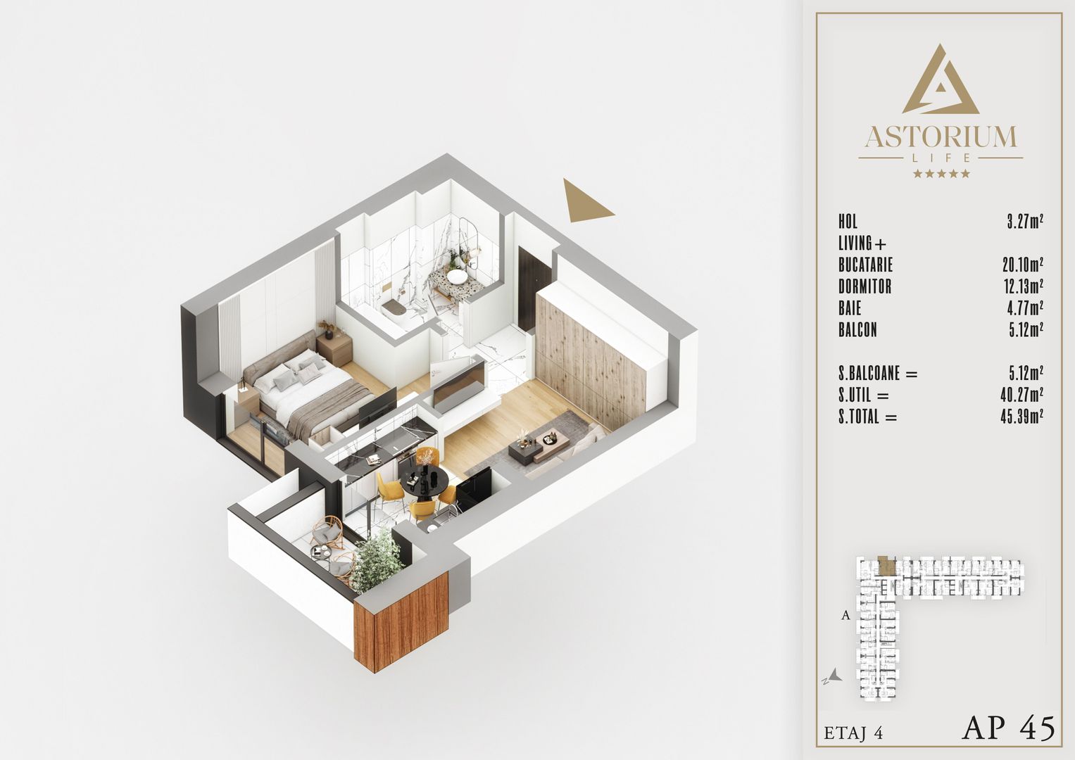 Titan Pallady 2 camere predare 2025 - Ansamblu rezidential Premium - Poză 3