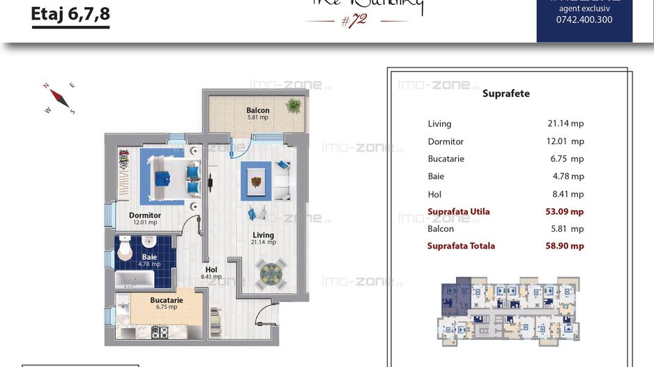 Militari Pacii metrou, 2 camere, dec, bucatarie inchisa, baie cu geam - Poză 10