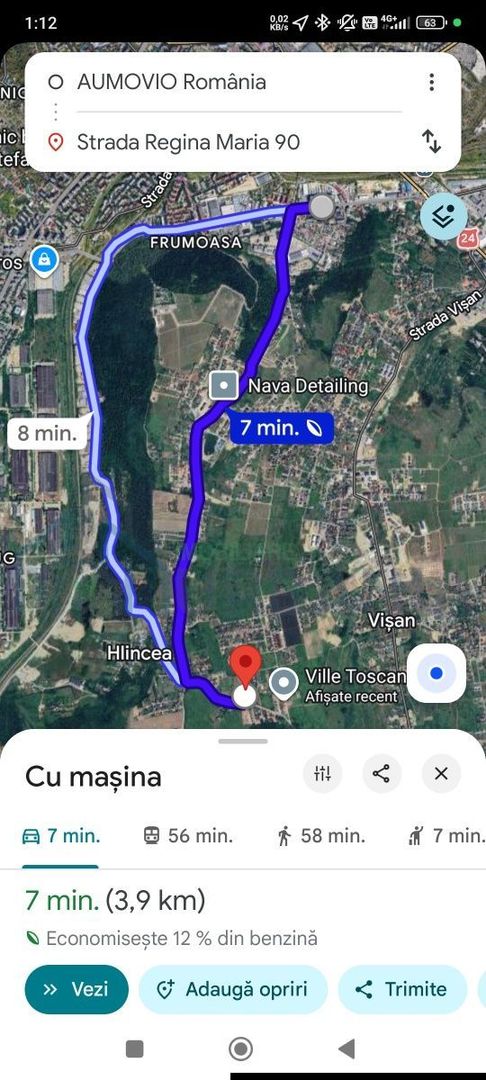 Teren intravilan de vânzare Hlincea-Visani - Poză 2