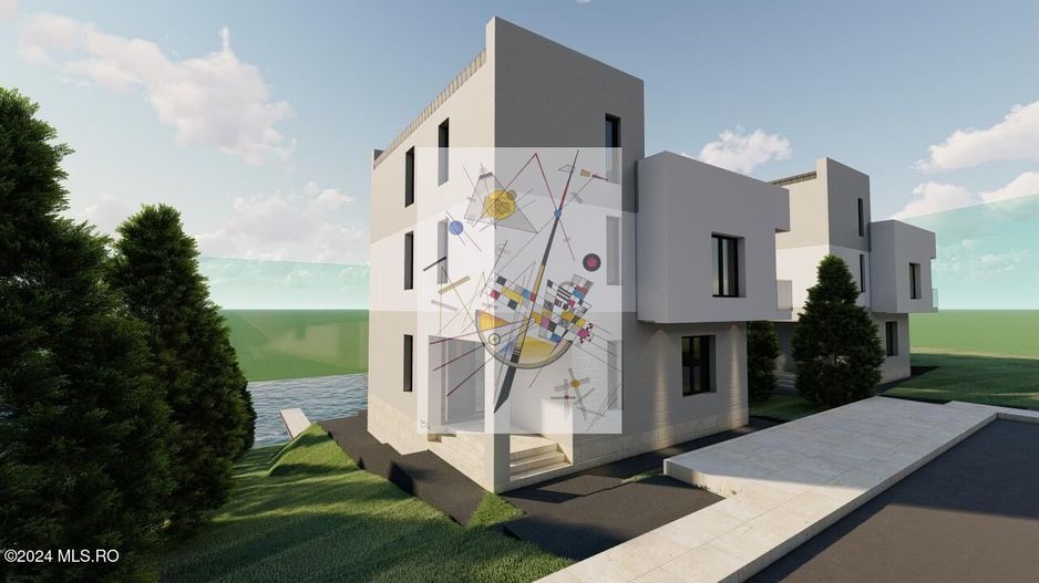 PERIS - SERENITY CONCEPT, VILA INDIVIDUALA LA LAC, 140 MP, LOT 500 MP! - Poză 2