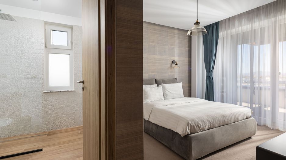 Penthouse de LUX 4 camere cu terasă spectaculoasă de 122 mp + jacuzzi - Poză 11