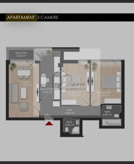 Apartament 3 camere Atria Urban Resort Sos Chitilei I parcare I COM 0% - Poză 2