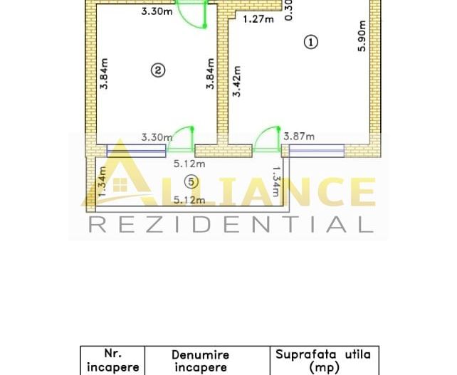 SUPER PRET METROU BERCENI 6 MIN PE JOS - GATA SAU DIN CONSTRUCTIE - Poză 2