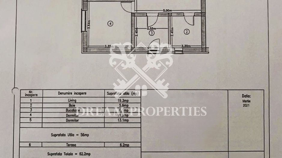 COMISION 0%!Apartament 3 camere la cheie, terasa, parcare, Apahida - Poză 12