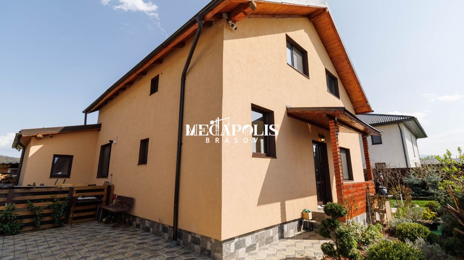 Casă spațioasă 4 dormitoare Sânpetru, 500 mp teren, mobilată complet - Poză 2