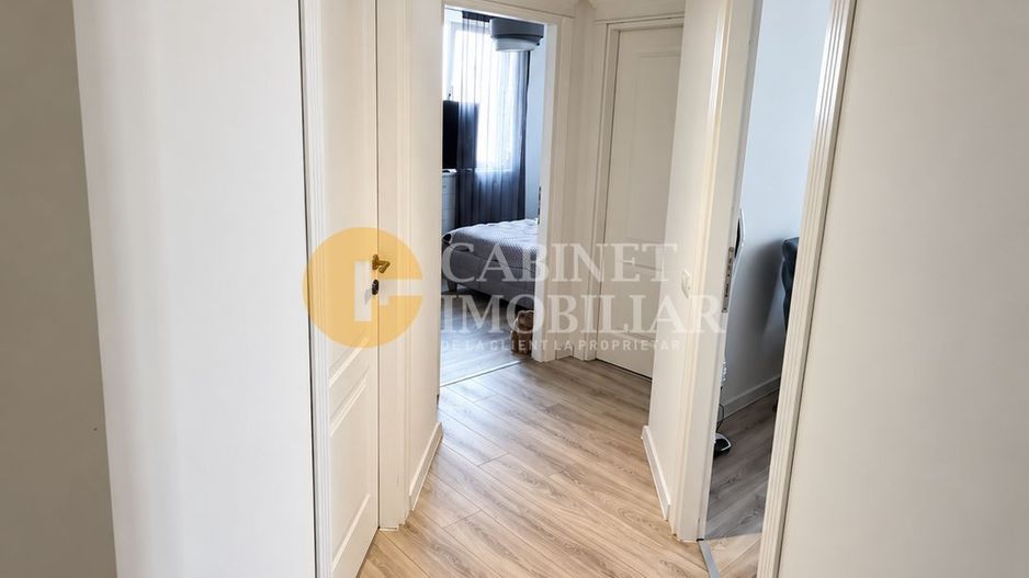 2 camere decomandat - 61mp - mobilat&utilat - ETAJ intermediar - zona Visoianu - Poză 4