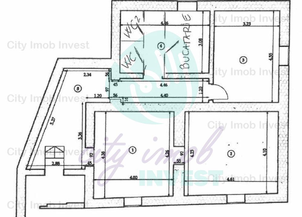 APARTAMENT SPATIOS 3 CAMERE COTROCENI - Poză 8