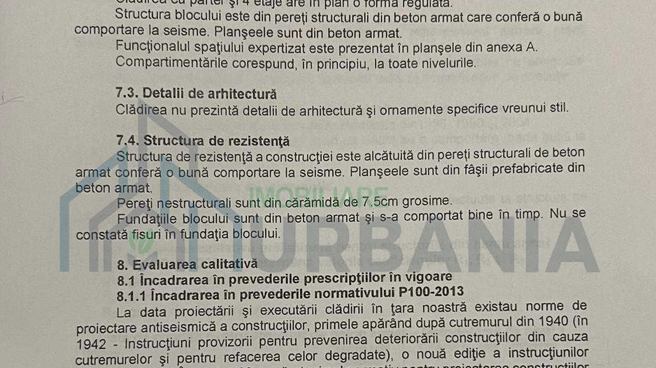 Apartament 2 camere, Tătărași, 55 mp, semidecomandat, renovat 2023, mobilat și utilat, etaj 4/4, fără risc seismic - Poză 6