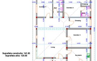 Casa premium 120 mp  utili panorama de vis - Poză 11