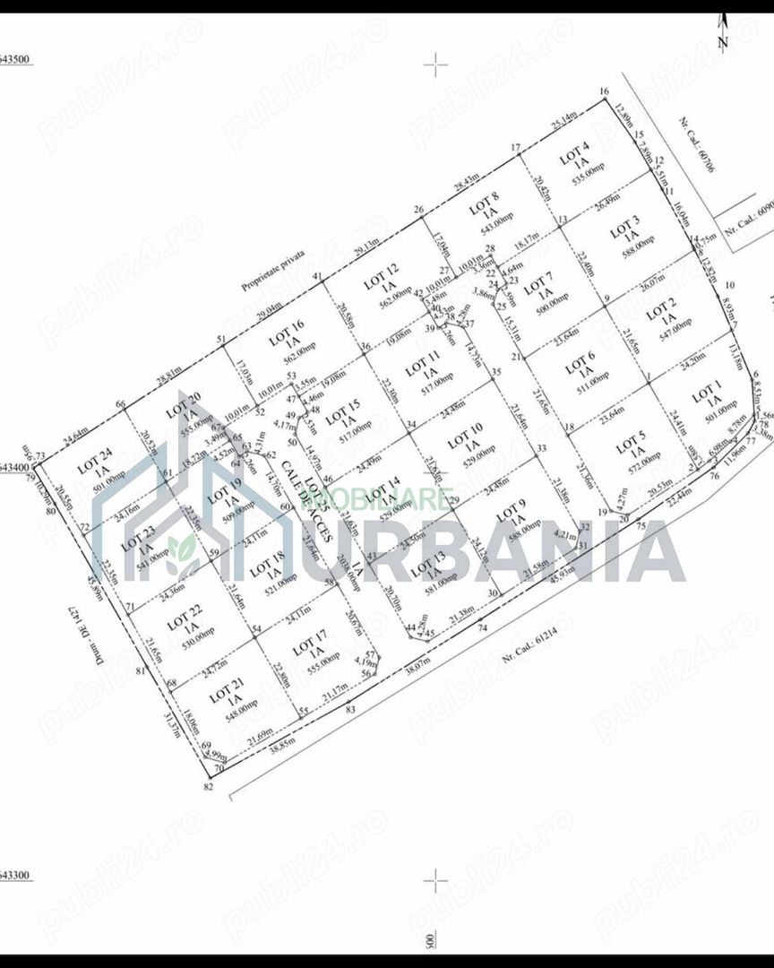 Teren intravilan de vanzare, aproape de Breazu, Iasi, 500 mp - Poză 1