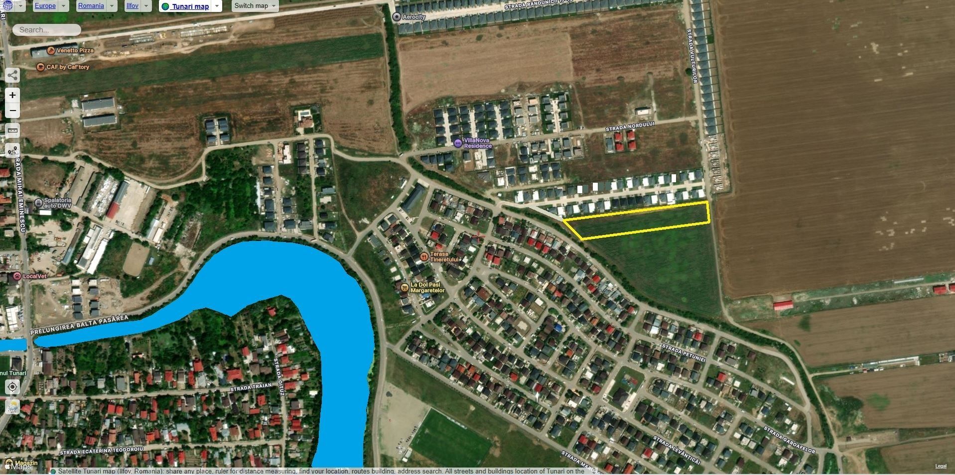 TUNARI - Cartierul Tineretului, 8.200 mp. teren ideal investitie - Poză 2