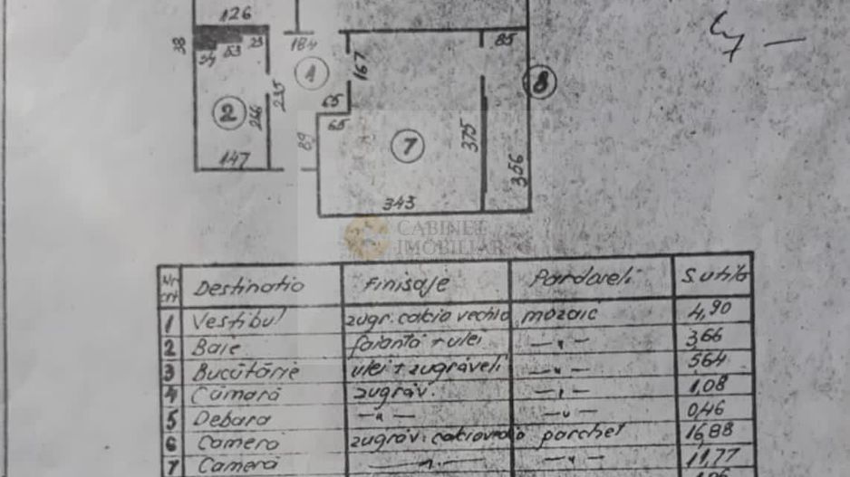 2 camere|  Decomandat | Sala Palatului |  Bloc din 1962 - Poză 17