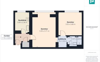 Apartament 2 camere  + garaj la Podgoria - Poză 8