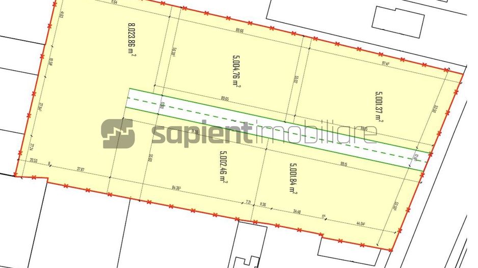 Sapient | Teren situat pe Calea Sântandrei - Centura Oradea - Schiță 2