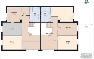 Casă tip Duplex cu 8 camere și 1080 mp teren  - Zona Bujac - Arad - Poză 27