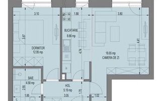 VANZARE 2 CAMERE | NUSCO CITY FAZA 2 | INVESTITIE PREMIUM | NORDUL BUCURESTIULUI - Poză 5