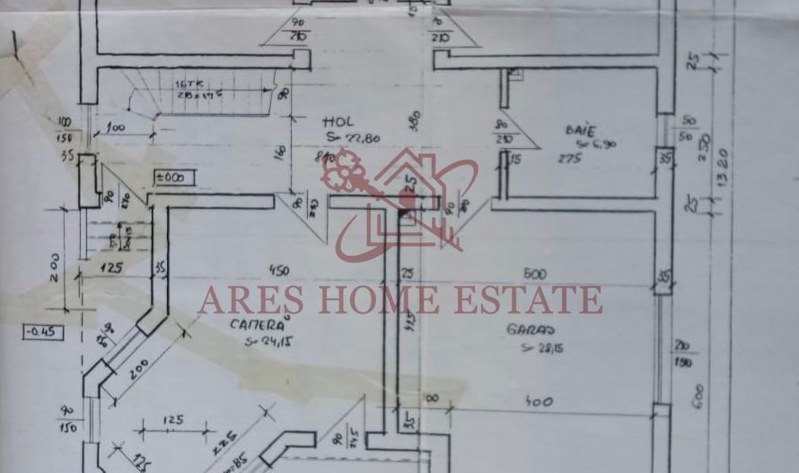 Casă 7 camere de vânzare/închiriere Izvin + anexă 90 mp- Comision 0 - Schiță 27
