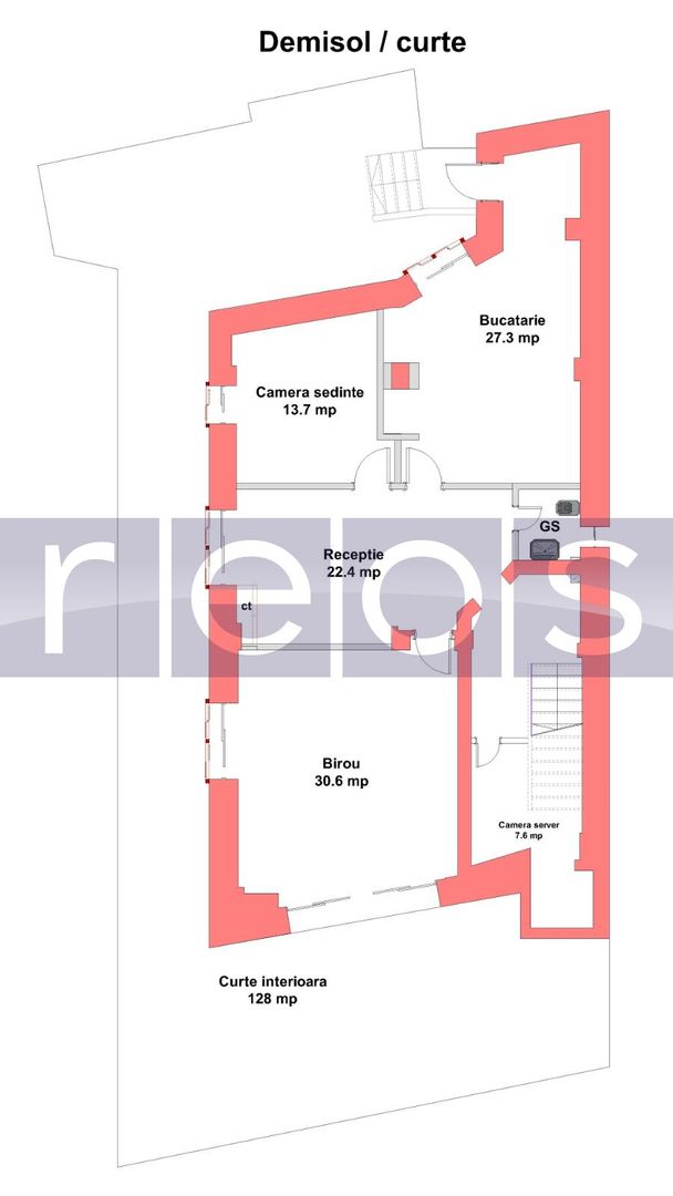 VILA PREMIUM FLOREASCA | 385MP | CURTE PROPRIE-PARCARE | IDEAL BIROURI - Schiță 34