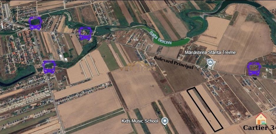 Teren ieftin in rate cu utilitati! Comuna Berceni/Vidra - Poză 3