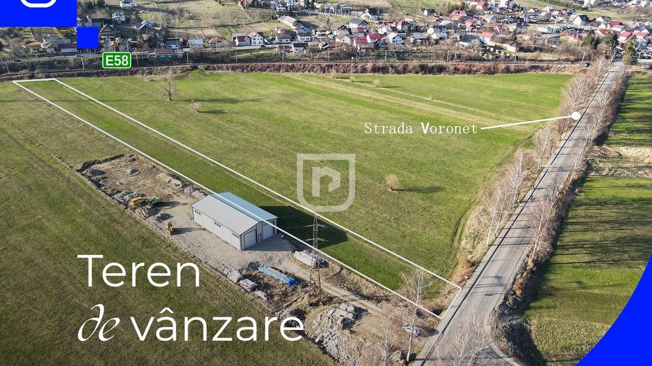 Teren de vanzare Voronet (4061mp) | Gura Humorului | Bucovina - Poză 5