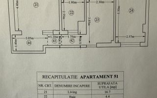 2 camere, decomandat, etaj intermediar, Tatarasi, bloc 2024! - Poză 7