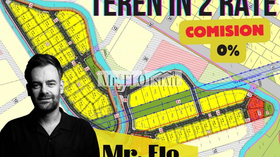 Teren in 2 rate de vanzare Scalaz - COMISION 0 - Poză 1