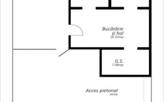Casa Predare la Cheie | 3 camere | Curte 120 MP - Poză 7