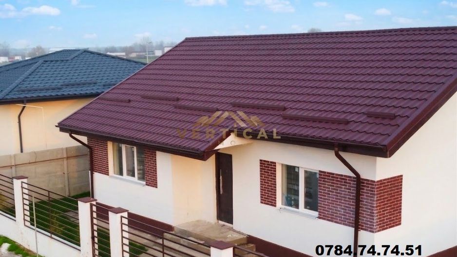 Casa parter cu 3 camere si teren 360 - comuna Berceni - Poză 3