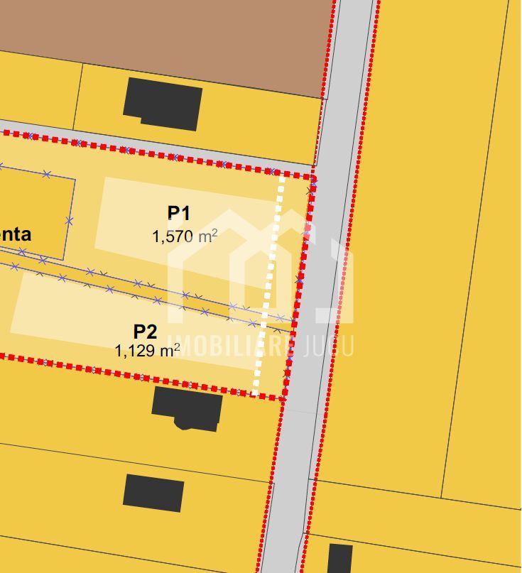 Loc de casa Jucu de Mijloc, zona Panemar,  1129 mp - drum asfaltat - Poză 3