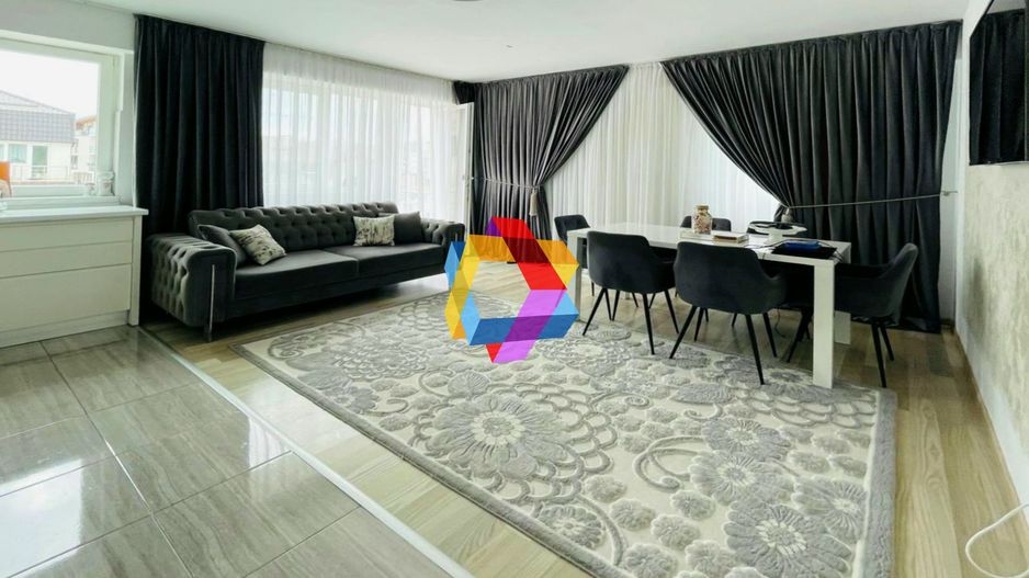 Apartament cu trei camere, zona Tractorul - Coresi, 70 mp - Poză 1