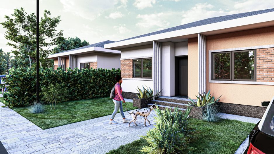 Vilă Individuală Parter - 130mp construiti - 396mp teren - Poză 4