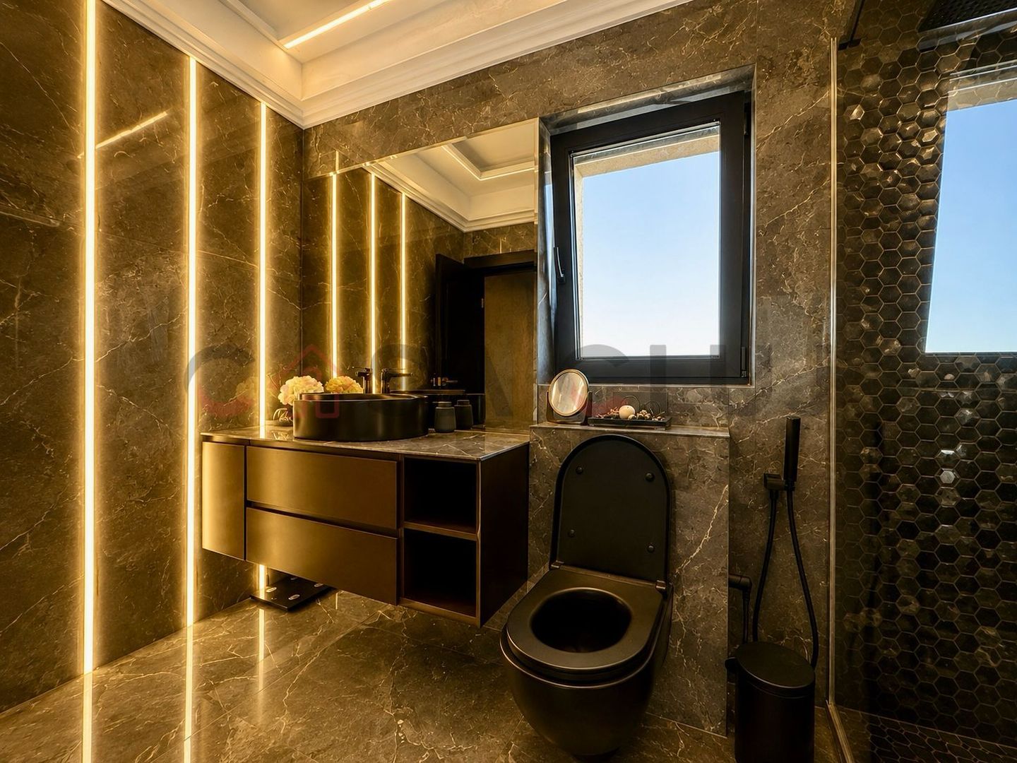 Apartament premium, terasa panoramică cu jacuzzi, 2 parcări subterane incluse! - Poză 11