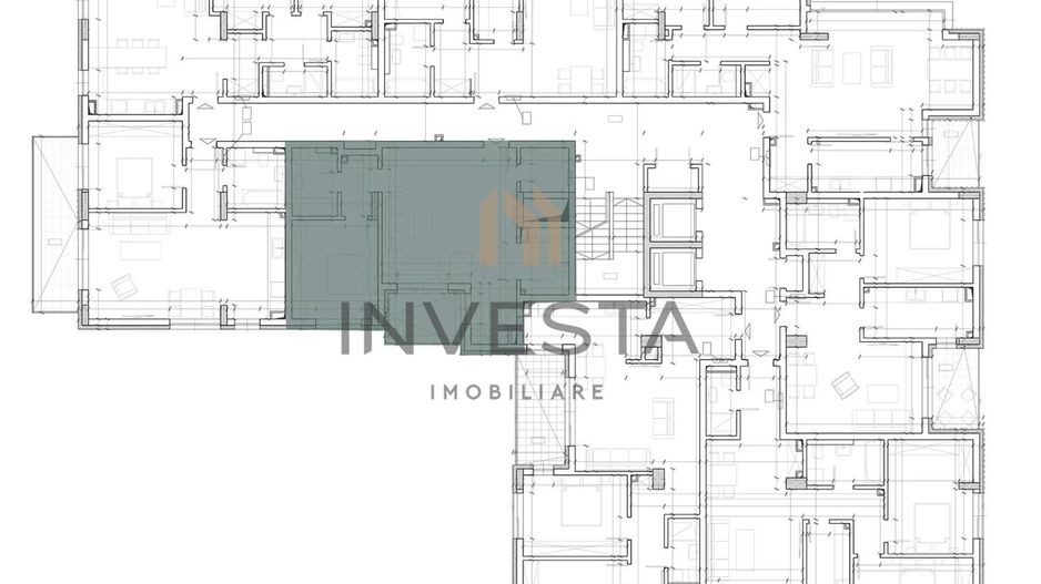 Apartament 2 camere de 61.95 mp, Constructie Premium, Andrei Muresanu! - Schiță 9