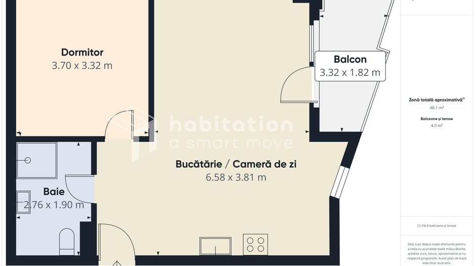 Tur virtual - Apartament 2 camere la prima închiriere - City of Mara - Poză 33