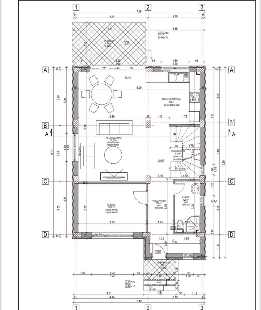 De vanzare casa vila moderna 4 camere Berceni - Poză 13