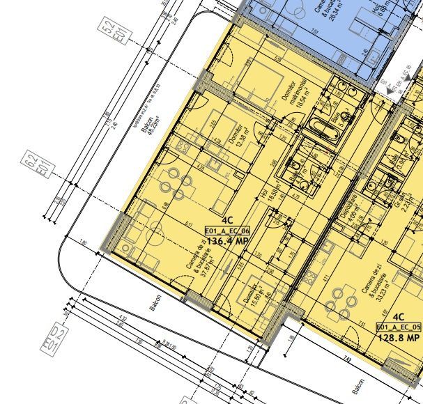 Apartament  spatios 4  Camere cu terasa spatioasa  I One Lake District - Poză 3