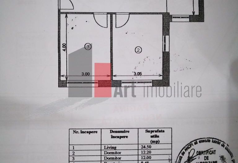 Vanzare apartament 3 camere | Bloc (8 ap) | Loc de parcare | Gorjului - Poză 14