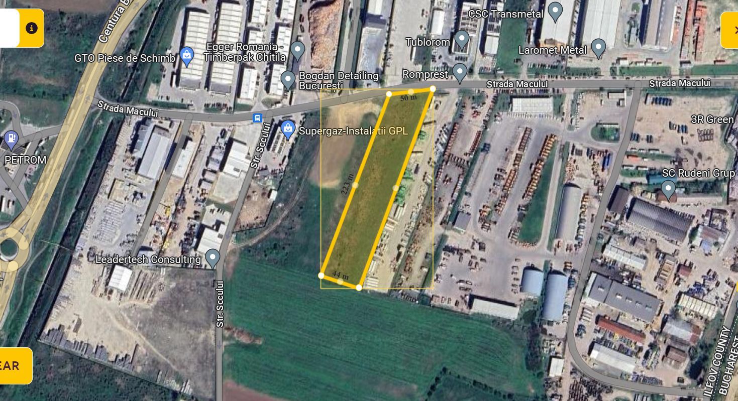 Industrial Land Presentation – Rudeni, Chitila | 10.000 sqm | - Schiță 4