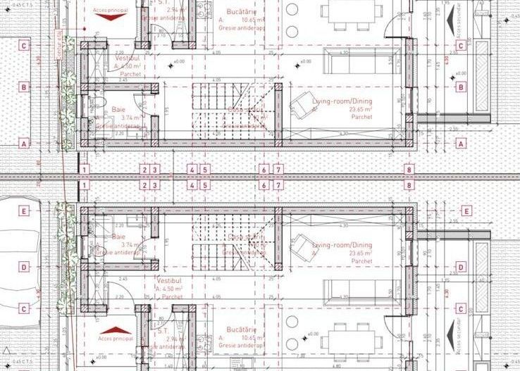COMISION 0%, Casa Individuala, 4 Camere, 105 mp si 350 Teren, SACALAZ - Poză 17