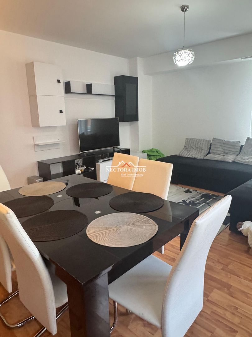 NECTORA IMOB-Apartament 2 camere, Bloc Nou, Et.4/8, Mobilat/Utilat - Poză 2