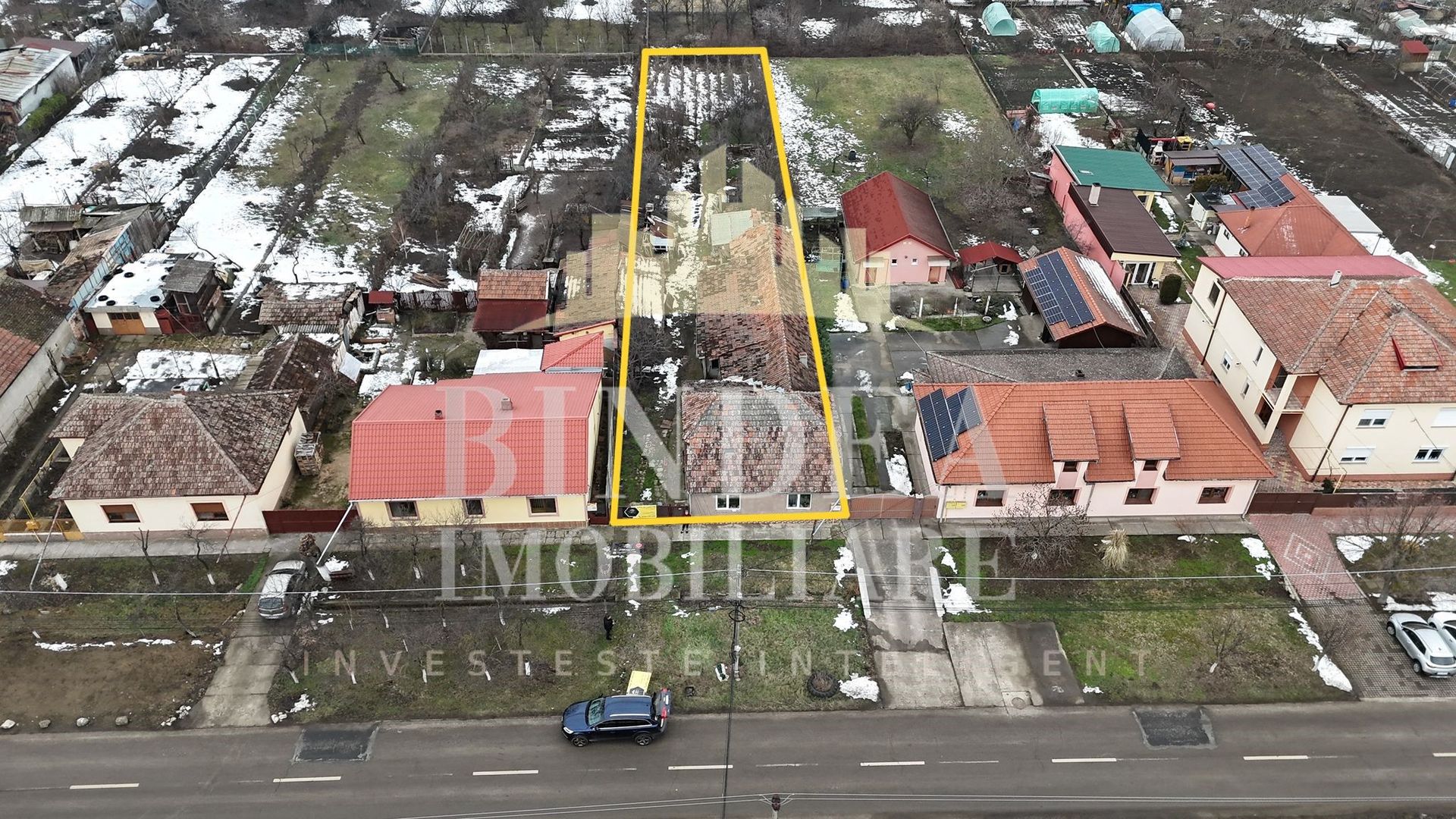 Teren 1100 mp, Str. Mihai Eminescu – cu construcție existentă - Poză 1