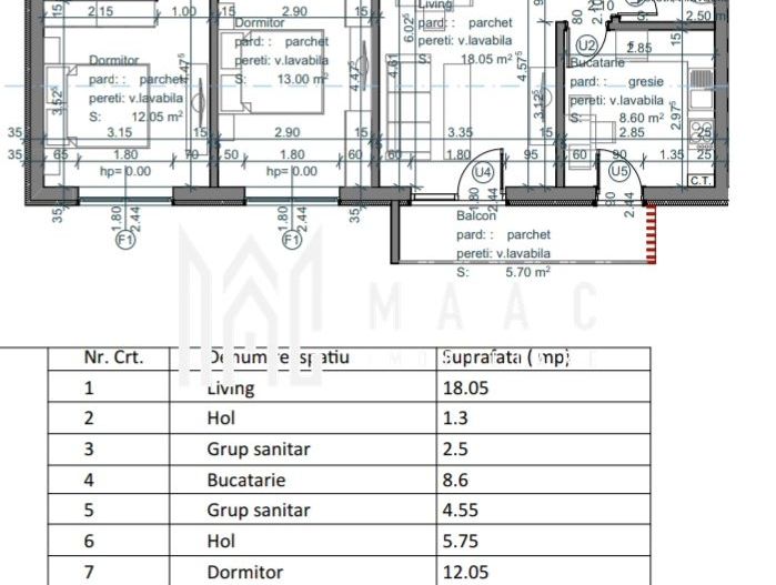 Comision 0% | Apartament 3 camere | Selimbar | Parter - Poză 3