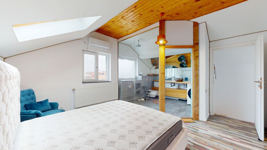 Popesti-Leordeni central vila individuala 130m utili curte 200 mp - Poză 15