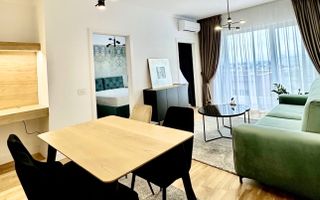 Închiriere 2 camere mobilat lux cu parcare subterana - Poză 4