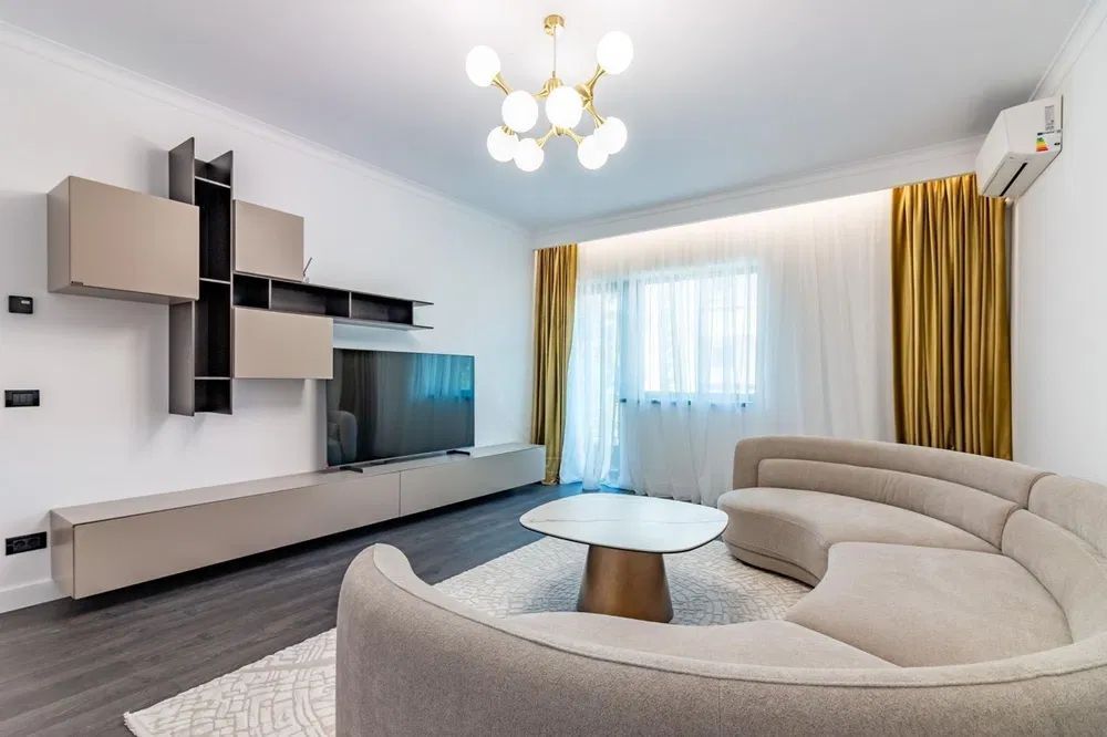 Apartament exclusivist 3 camere, 100 mp, ultralux, Primăverii–Beller, totul nou - Poză 2