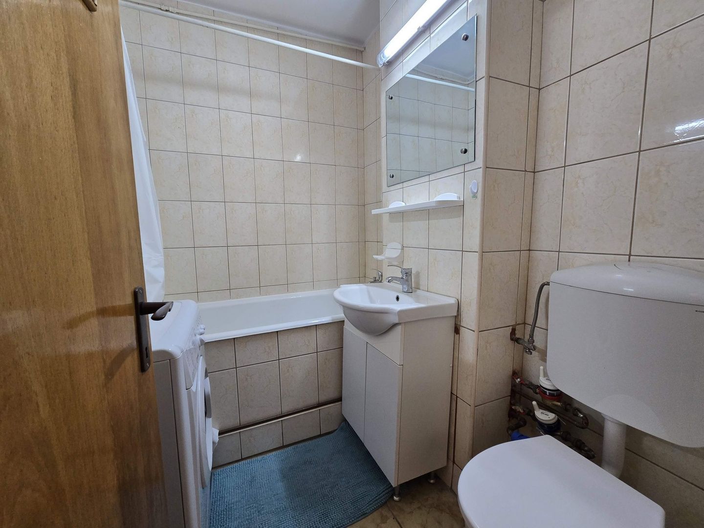 Închiriere Apartament cu 2 camere renovat, etaj 10, mobilat complet, Dristor - Poză 6