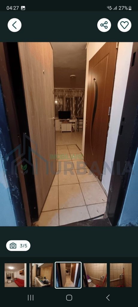 Garsonieră comfort 2, mobilată și utilată complet, zona Canta, Iași - Poză 3