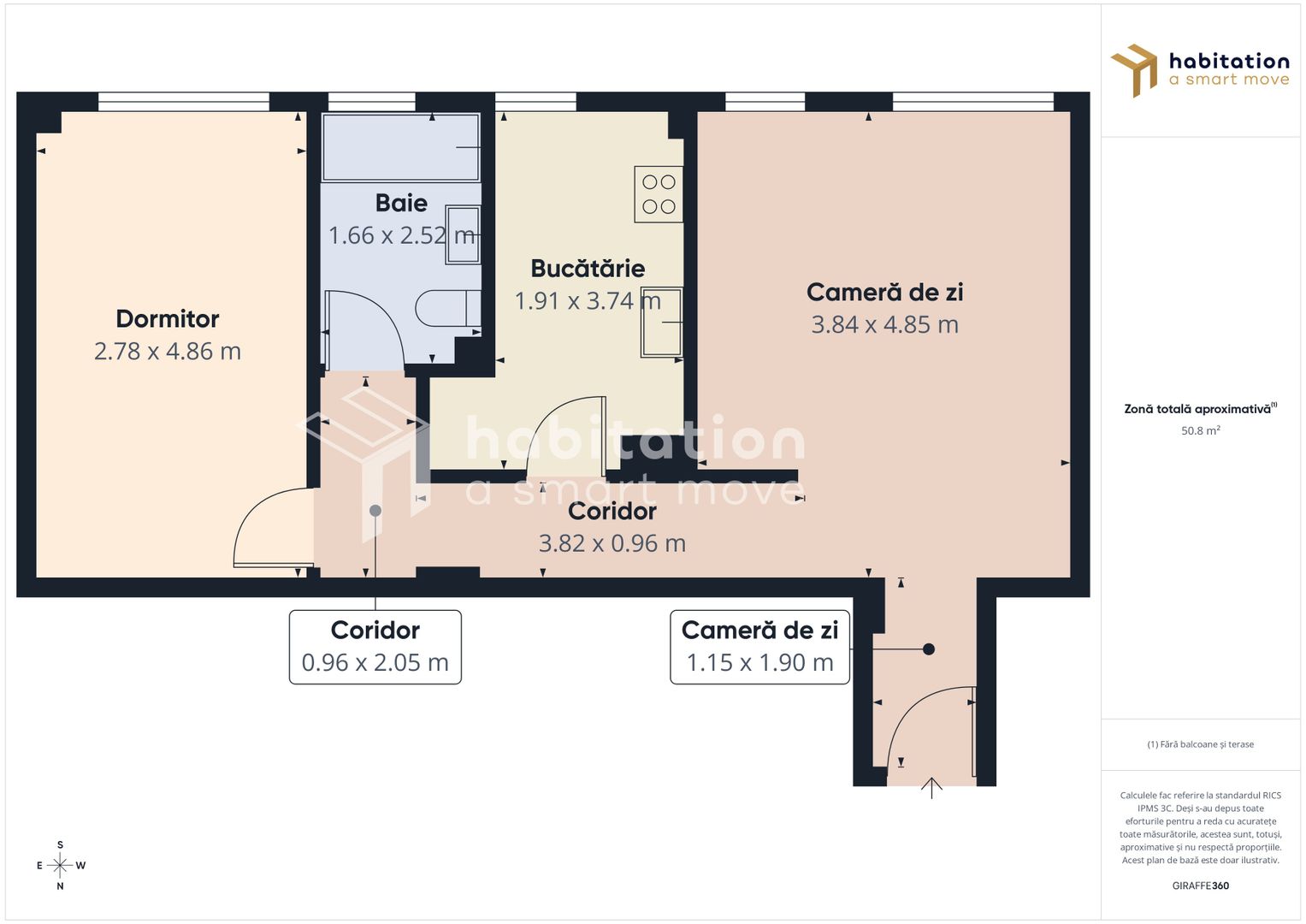2 camere cu stil în Mircea cel Bătrân • Confort și liniște garantată - Poză 26